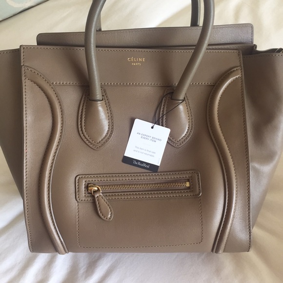 Celine Handbags - Celine Mini Luggage tote